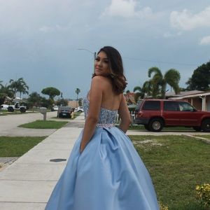 Blue Prom Dress